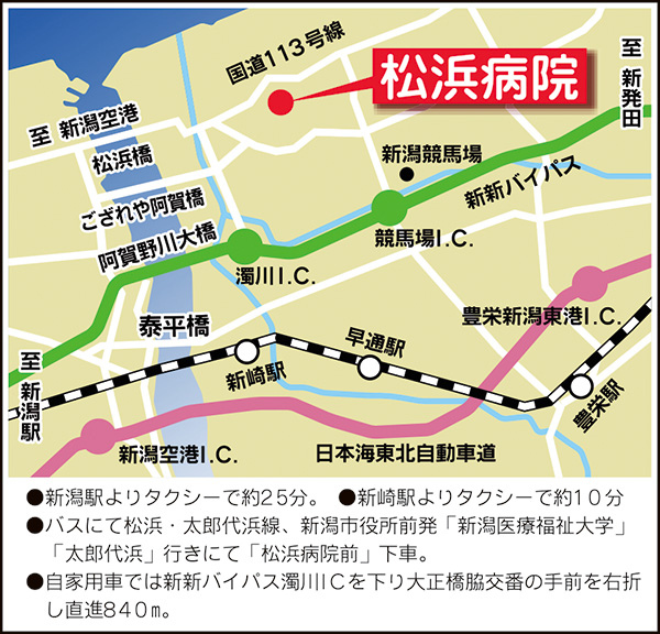 医療法人青松会 松浜病院 新潟市医師会